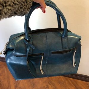 Blue Handbag